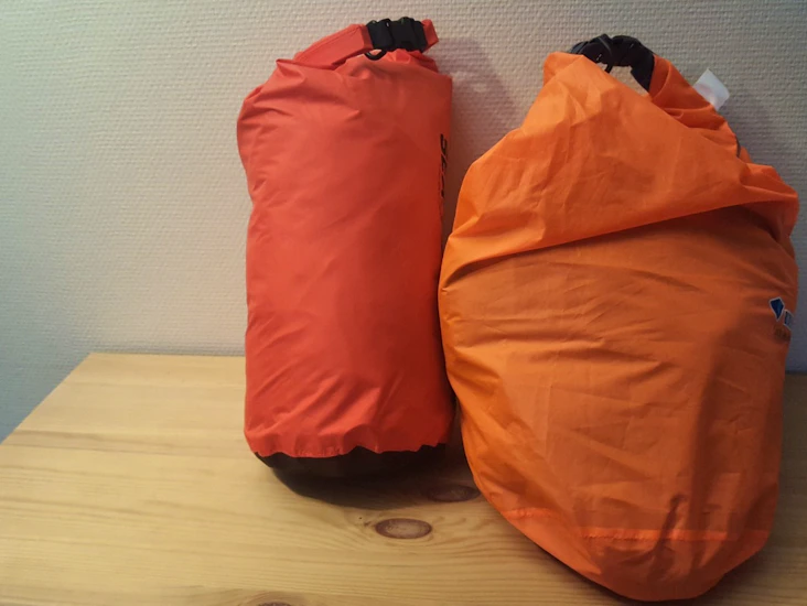 Vanntette pakksekker.