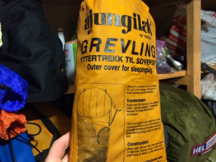 Grevling soveposetrekk